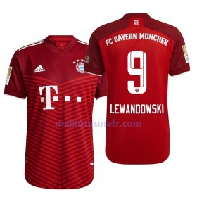 Maillot de Foot FC Bayern Munich Robert Lewandowski 9 Domicile 2021-22